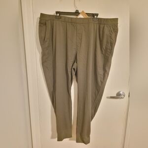 The North Face Green Chinos with Relaxed Fit and Full Length